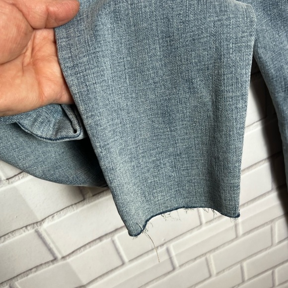 PISTOLA Audrey Women's mid rise Light Blue distressed skinny Jeans/size 26 - Picture 10 of 15